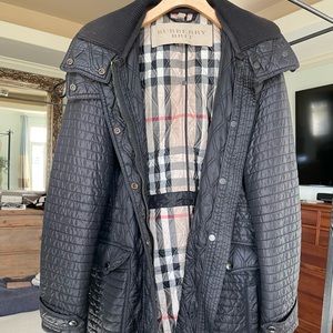 Women’s Burberry Brit jacket.